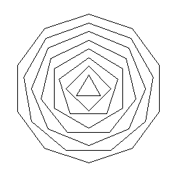 nested polygons