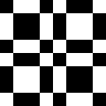 8-by-8 Thue-Morse pattern