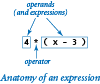 Anatomy of an Expression